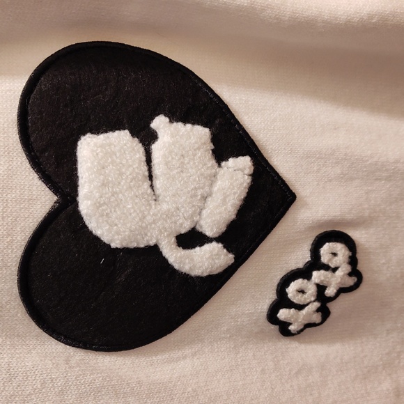 KL Paris, Cardigan, Karl Motif Applique. Oversized. Large. - Picture 3 of 6